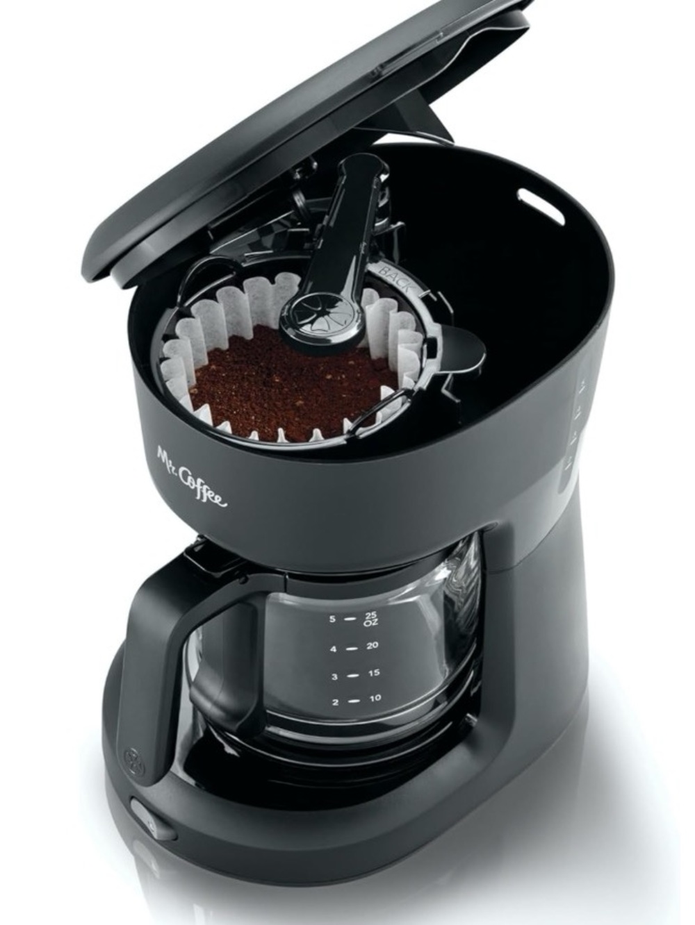 Mr. Coffee Black 5-Cup Drip Coffee Maker